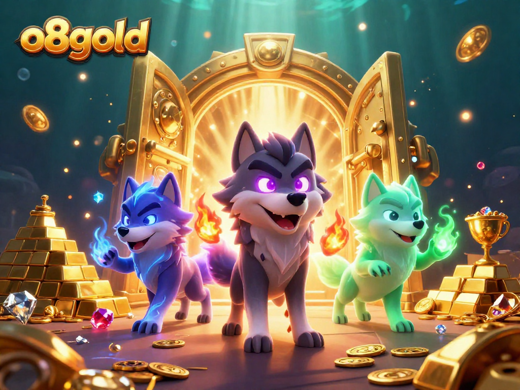 Experience exhilarating wins at o8gold with vibrant 3D casino illustration showcasing endless rewards.