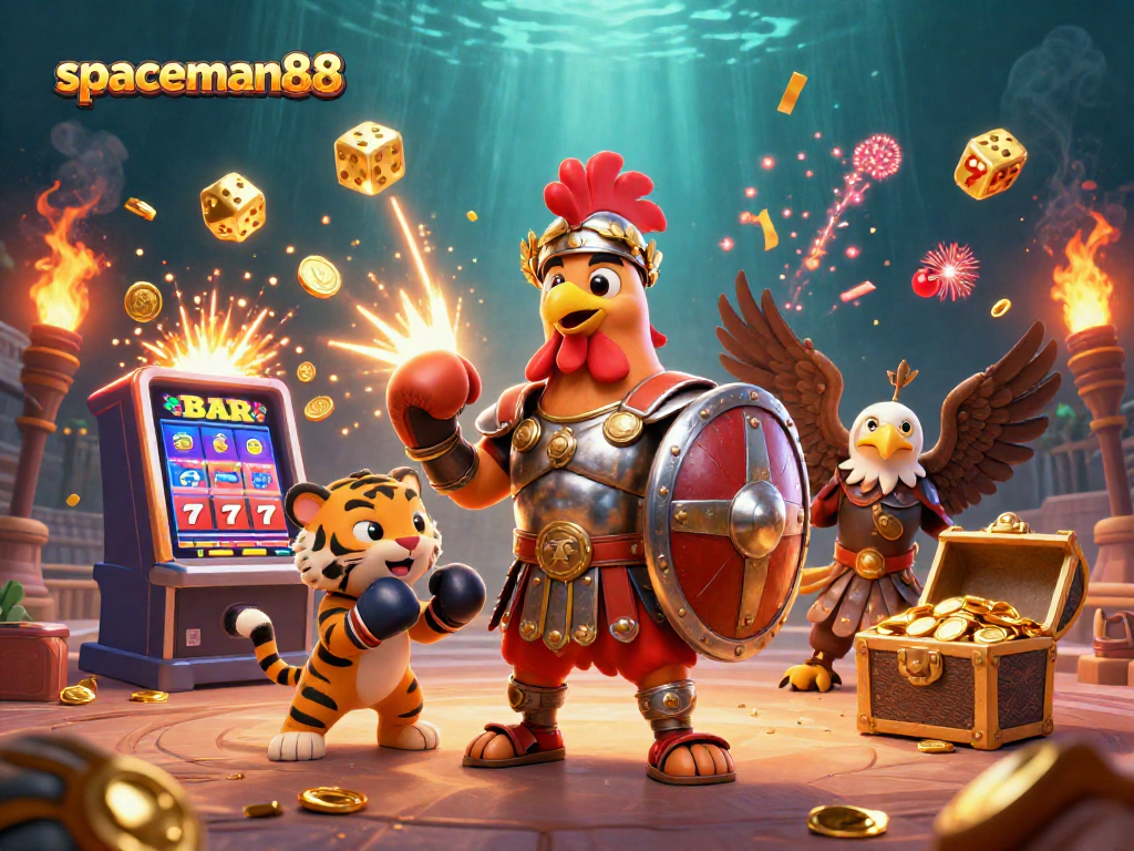 Experience thrilling jackpots at spaceman88 with dynamic slot machines exploding with winnings!