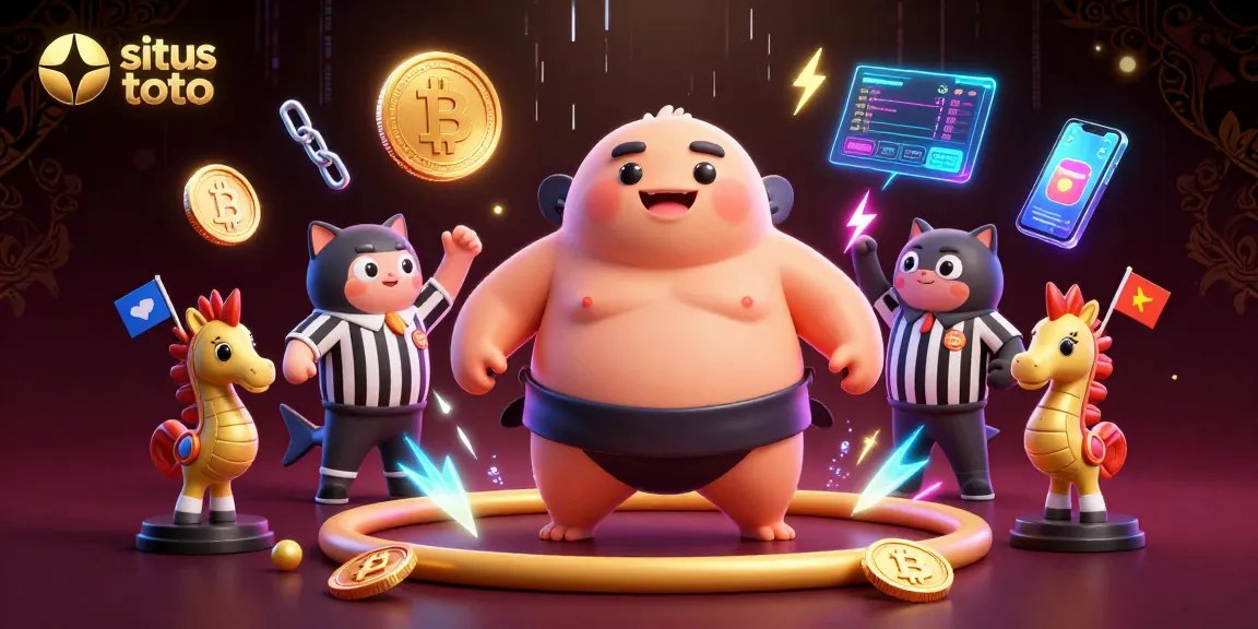 Experience situs toto with vibrant casino-themed underwater scene showcasing unique gambling action.
