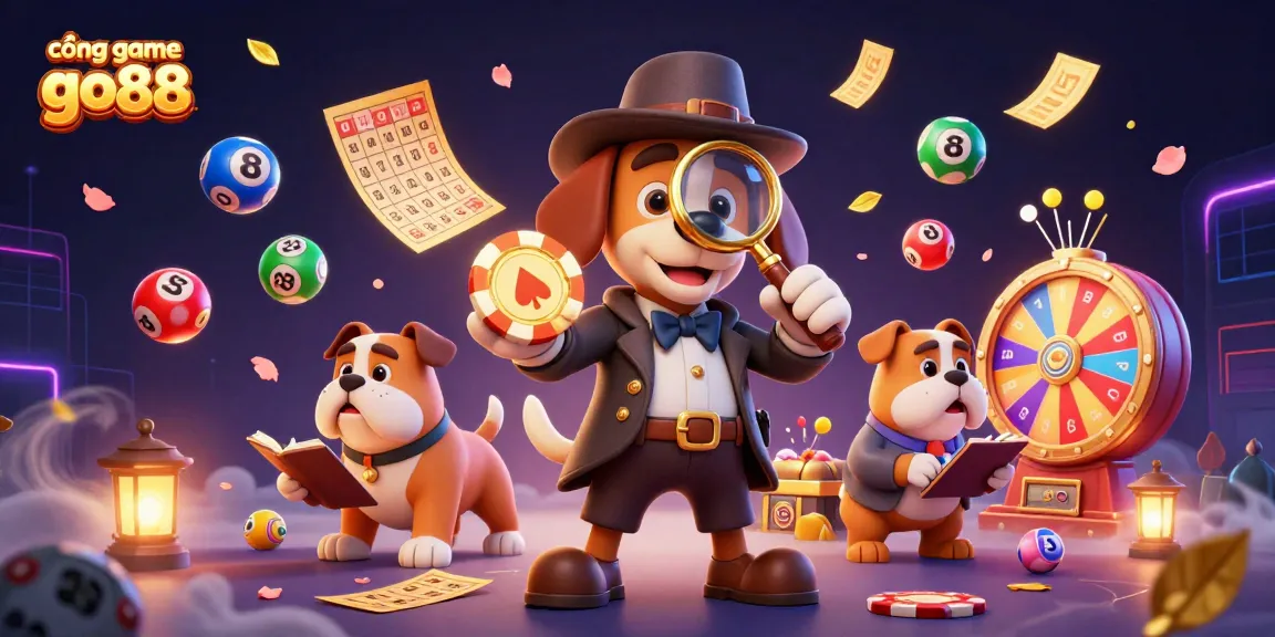 Evaluate gaming strategies at cổng game go88 with thrilling casino elements in a vibrant scene.
