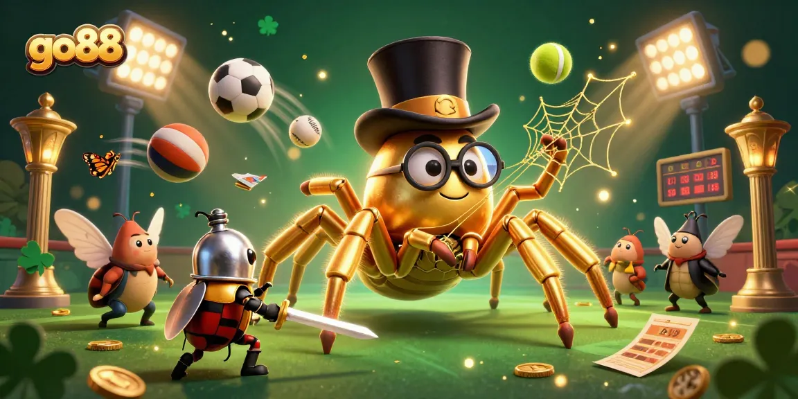 Experience the excitement of go88 with a dynamic illustration of gaming action and characters in a vibrant casino scene.