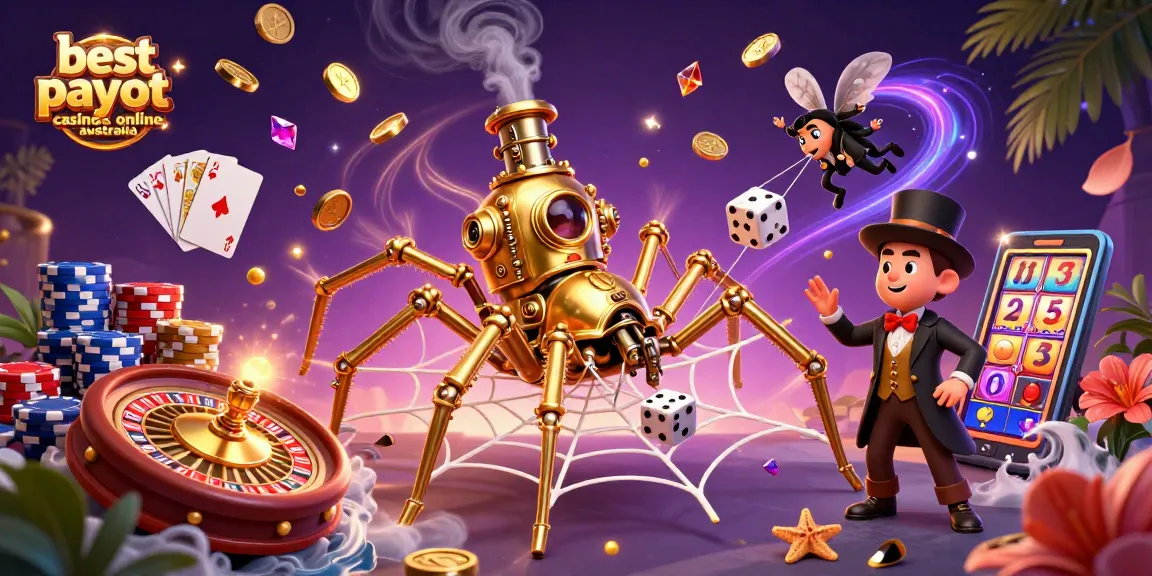 Experience the excitement of the best payout casinos online Australia with engaging 3D gaming visuals.
